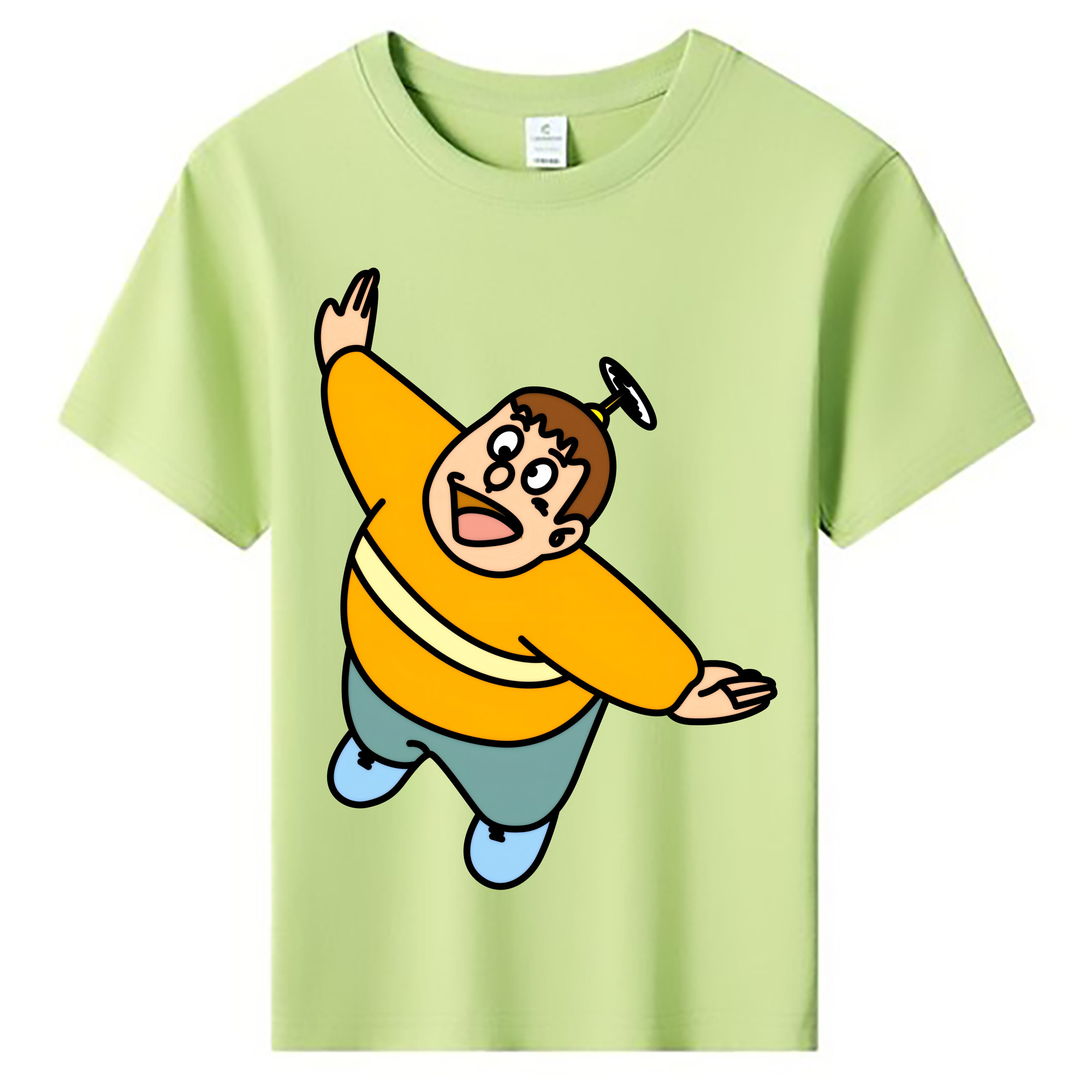 （画像用） ドラえもん 剛田武 Doraemon Gouta Takeshi 綿100％キッズTシャツ（フロントプリント）